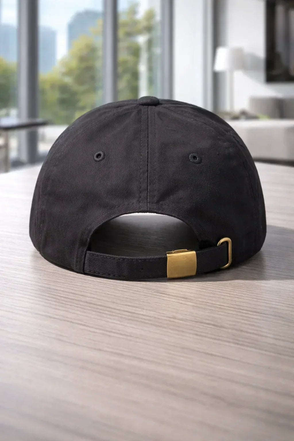 GLU Unstructured Hat (Black/Gold)