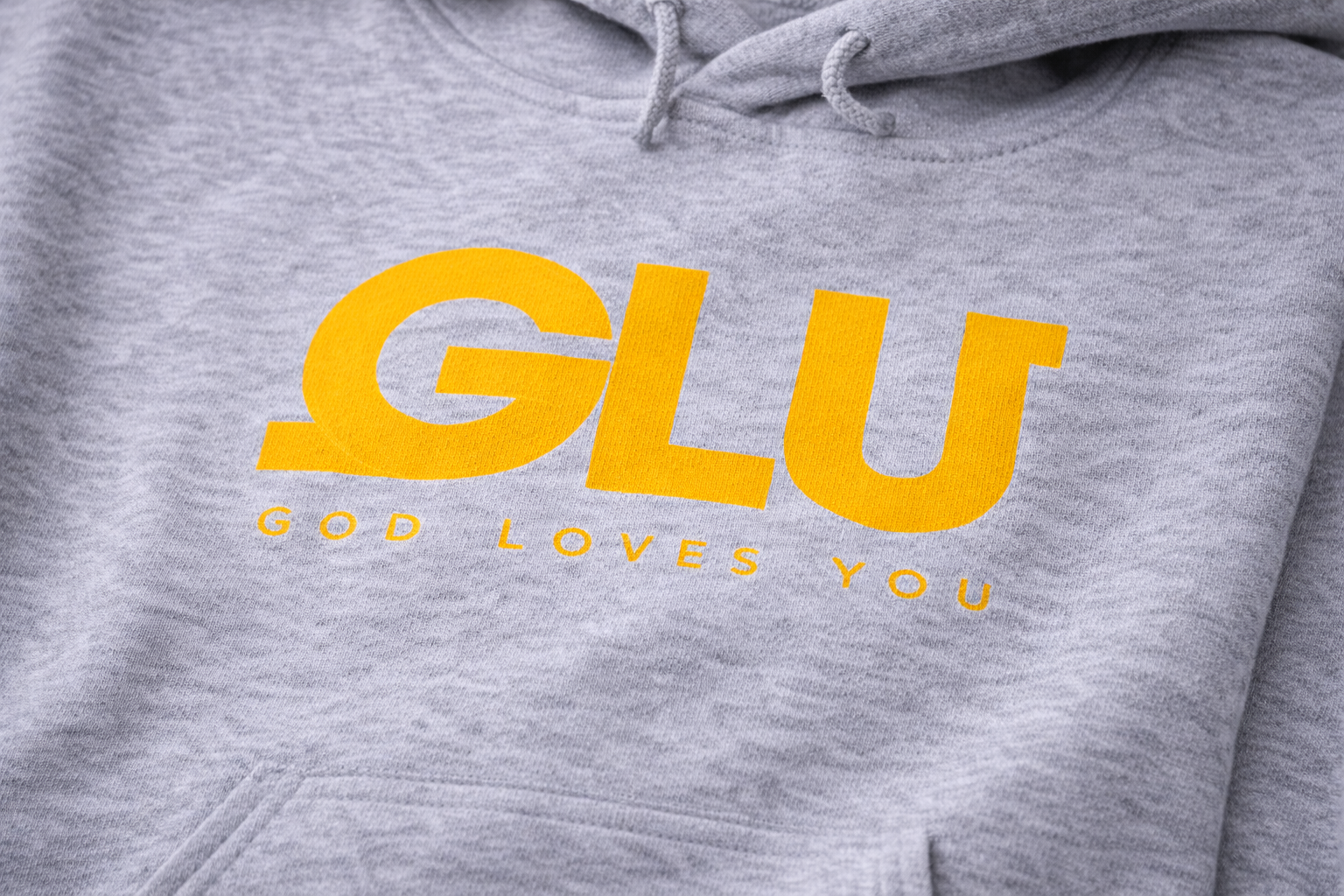 GLU "God Loves You" Classic Hoodie (Unisex)